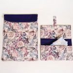 Nappy clutch wallet with change mat